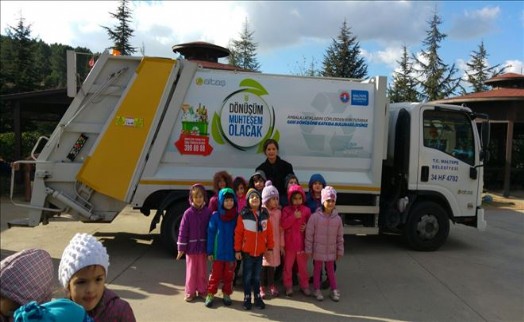Maltepe´nin çevreci minikleri göz doldurdu