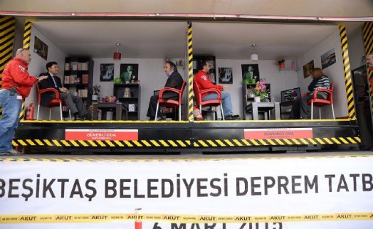 BEŞİKTAŞ'TA FİLM GİBİ TATBİKAT