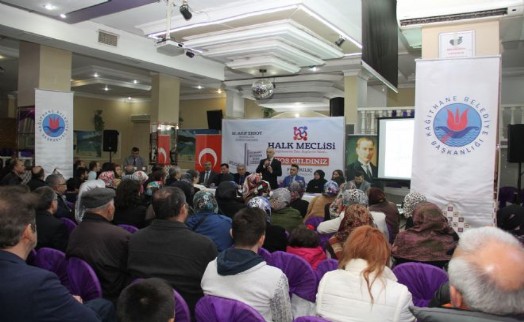 KAĞITHANE`DE 14. HALK MECLİSİ YAPILDI