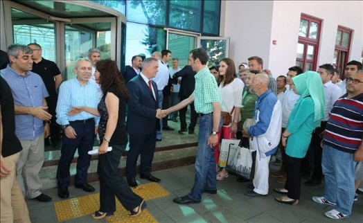 Eyüp´ün Hizmetkarları Başkan Aydın´la Bayramlaştı