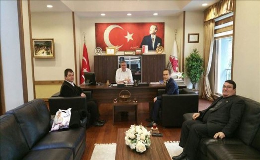 İhsaniye Okul Aile Birliği Yöneticileri Başkanı Ziyaret
