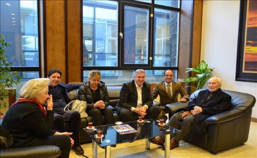 Başkan Cem Kara Eski İçişleri Bakanı´nı Ağırladı