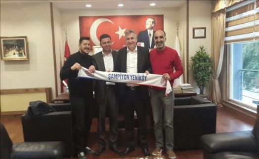 Yeniköyspor´dan Başkan Cem Kara´ya Ziyaret