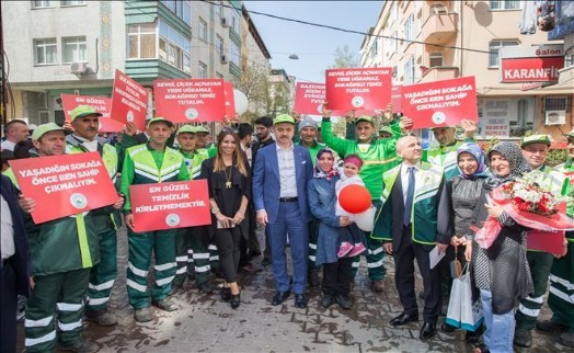 GAZİOSMANPAŞA TEMİZ BİR ÇEVRE İÇİN ?BAHARA MERHABA´ DEDİ