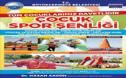 Büyükçekmece 23 Nisan´ı Coşkuyla Kutlayacak