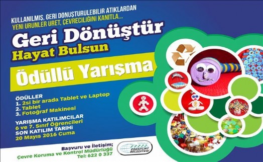 ESENYURT´TA ?GERİ DÖNÜŞTÜR HAYAT BULSUN? YARIŞMASI BAŞLADI