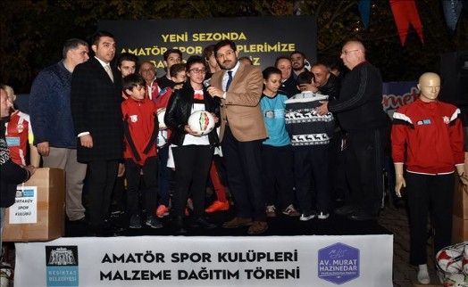 BEŞİKTAŞ BELEDİYESİ´NDEN AMATÖR SPORCULARA TAM DESTEK