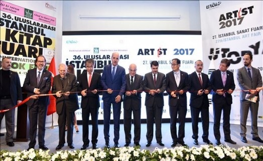 36. ULUSLARARASI İSTANBUL KİTAP FUARI ve ARTİST 2017 / 27. İSTANBUL SANAT FUARI AÇILDI