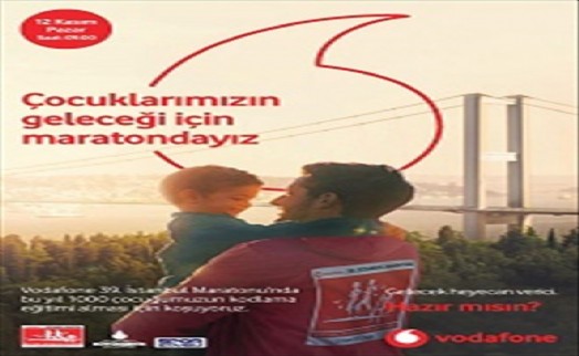 VODAFONE İSTANBUL MARATONU´NDA YARINI KODLAYAN ÇOCUKLAR İÇİN KOŞULACAK