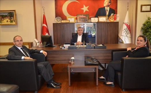 İlçe Sağlık Müdürü ve İlçe Toplum Sağlığı Merkezi Başkanı´ndan Ziyaret