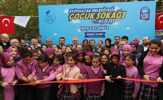 ?Oyun Sokağı? Eyüpsultanlı Çocukları Bekliyor