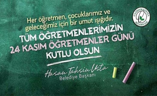 Başkan Usta´dan Öğretmenler Günü Mesajı