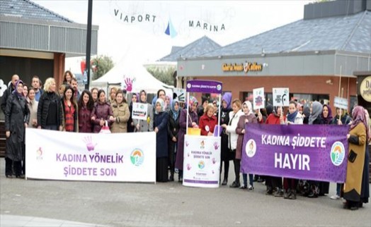 Tuzla Belediyesi Anne Çocuk Eğitim Merkezi ?Kadına Şiddete Hayır´ Dedi
