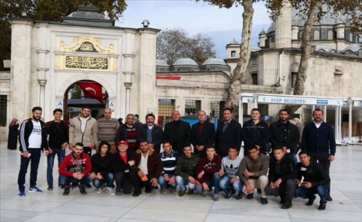 Filistinli Sporculardan Eyüp Sultan Gezisi