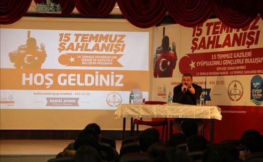 15 Temmuz Gazisi İskender Çadırcıer, Gençlerle Buluştu