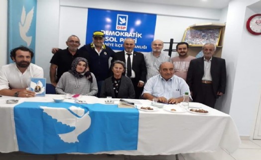 DSP ÜMRANİYE'DE ECEVİT ÖLÜM YILDÖNÜMÜNDE ANILDI