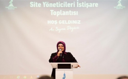 SANCAKTEPE'DE SİTE SAKİNLERİNE SIFIR ATIK VE DEPREM BİLGİLENDİRİLMESİ