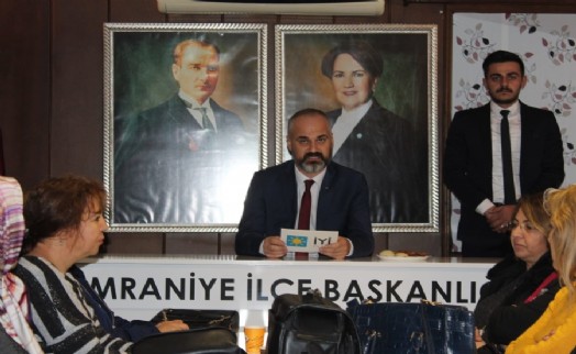 ÜMRANİYE İYİ PARTİ'DE OSMAN İNCE BAŞKANLIĞA ADAY OLDU