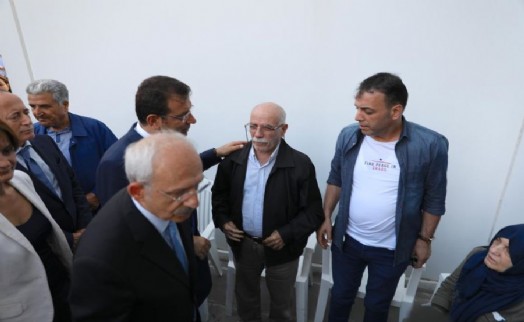 KILIÇDAROĞLU'NDAN YARALI İTFAİYE ERİNE ZİYARET