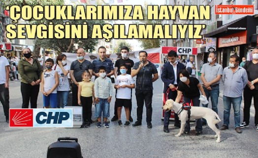 CHP ÜMRANİYE'DEN HAYVAN HAKLARI GÜNÜ ETKİNLİĞİ