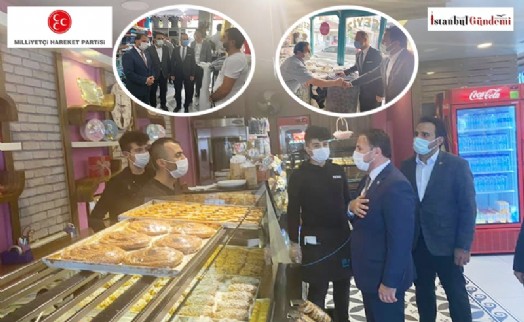 MHP TUZLA'DAN ESNAF ZİYARETİ