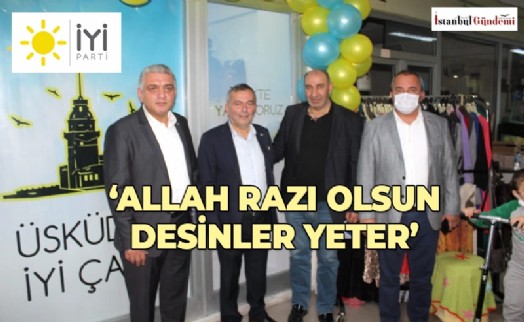 İYİ PARTİ ÜSKÜDAR, ‘İYİ ÇARŞI'YI HİZMETE AÇTI