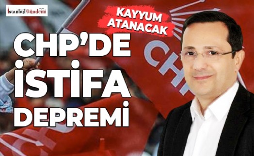CHP ÜMRANİYE'DE 14 ÜYE İSTİFA ETTİ, BAŞKANLIK DÜŞTÜ