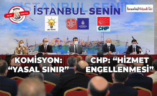 İBB'NİN BORÇ TALEBİ ‘SINIRA' TAKILDI