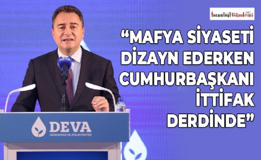 ALİ BABACAN'DAN MAFYA VE KORONAVİRÜS AÇIKLAMALARI