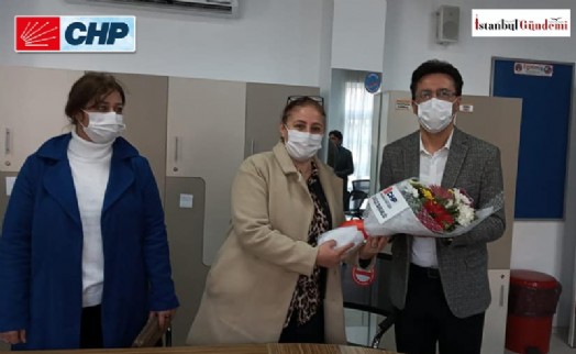 CHP BAĞCILAR'DAN ÖĞRETMENLERE ZİYARET