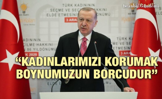 CUMHURBAŞKANI ERDOĞAN'DAN KADIN HAKLARI GÜNÜ'NE ÖZEL MESAJ
