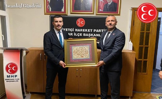 ÜLKÜ OCAKLARI'NDAN MHP ÜSKÜDAR'A ZİYARET