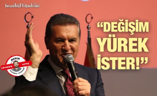 MUSTAFA SARIGÜL, TÜRKİYE DEĞİŞİM PARTİSİ'Nİ RESMEN TANITTI