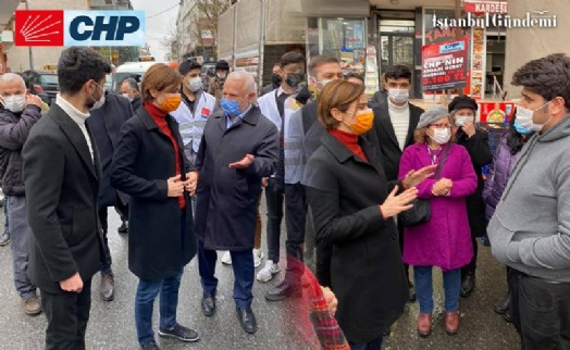 CANAN KAFTANCIOĞLU ÇEKMEKÖY'DE PAZAR GEZDİ, ASGARİ ÜCRET ÖNERİLERİNİ ANLATTI