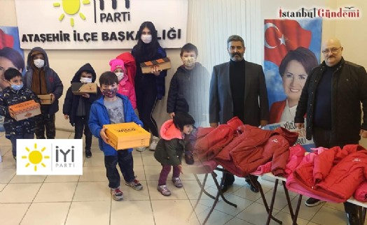 İYİ PARTİ ATAŞEHİR'DEN ‘SICACIK' YARDIM