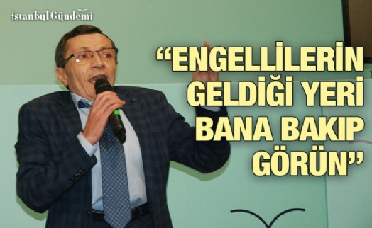 ENGELLİ MECLİS ÜYESİ CEMAL MERDAN, CHP'Lİ ÜYELERE CEVAP VERDİ