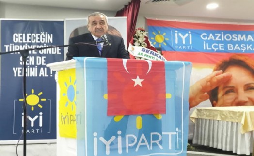 İYİ PARTİ GAZİOSMANPAŞA'DA HARUN ÇAPUR YENİDEN BAŞKAN SEÇİLDİ