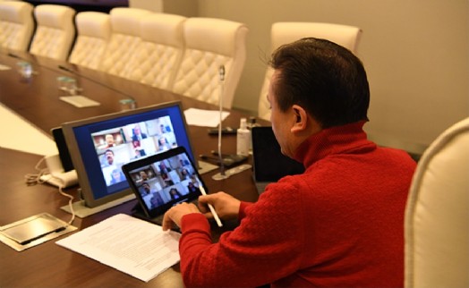 BAŞKAN YAZICI: ‘‘KORONAVİRÜS İLE MÜCADELE İÇİN 24 SAAT KESİNTİSİZ ÇALIŞIYORUZ''