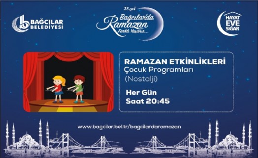 BAĞCILAR'DA RAMAZAN COŞKUSU EVLERE TAŞINDI