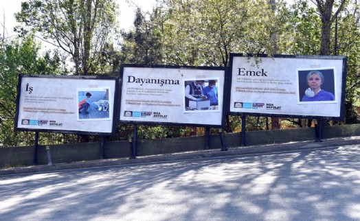 BEŞİKTAŞ BELEDİYESİ'NDEN 1 MAYIS'A ÖZEL ANLAMLI AFİŞ ÇALIŞMASI