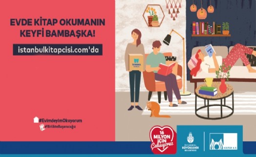İBB'NİN KİTAP KAMPANYASINA YOĞUN İLGİ