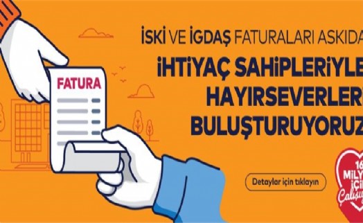 İMAMOĞLU: “ASKIDA FATURA KAMPANYASI'NDA 7 SAATTE 16 BİN 100 FATURA ÖDENDİ”