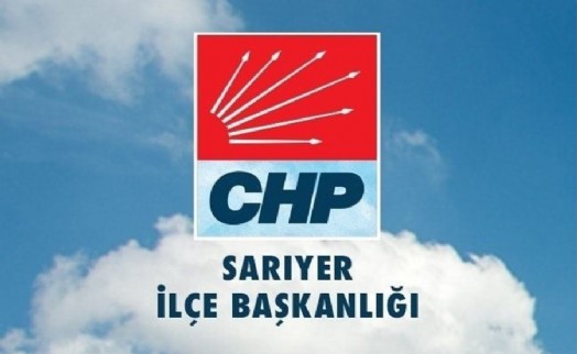 CHP SARIYER'DEN KAFTANCIOĞLU'NA DESTEK