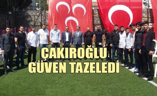 MHP ÜMRANİYE'DE ÇAKIROĞLU YENİDEN BAŞKAN