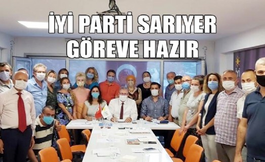 İYİ PARTİ SARIYER'DE GÖREV DAĞILIMI YAPILDI