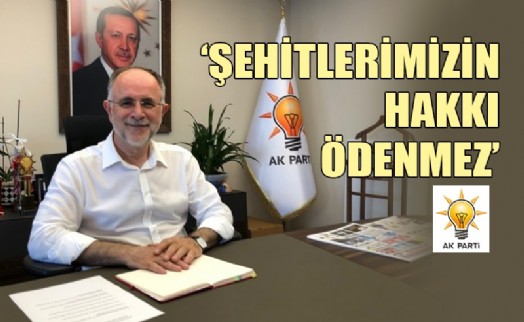 AK PARTİ SARIYER İLÇE BAŞKANI HÜSEYİN CEVAHİROĞLU'NDAN 30 AĞUSTOS MESAJI