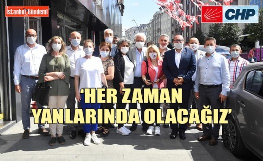 MUAMMER KESKİN'DEN CHP GAZİOSMANPAŞA'YA ZİYARET