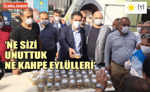 İYİ PARTİ ATAŞEHİR'DEN 12 EYLÜL'DE ANMA TÖRENİ