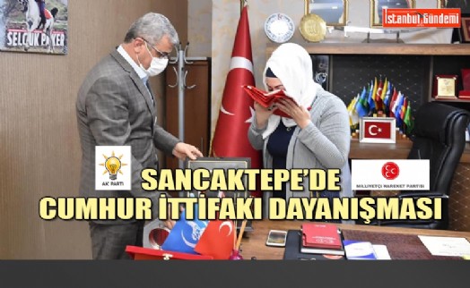 AK PARTİ'DEN MHP'YE ‘HAYIRLI OLSUN' ZİYARETİ
