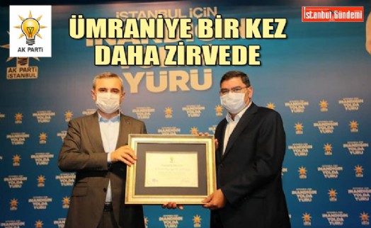 ŞENOCAK'TAN AK PARTİ ÜMRANİYE'YE TEBRİK